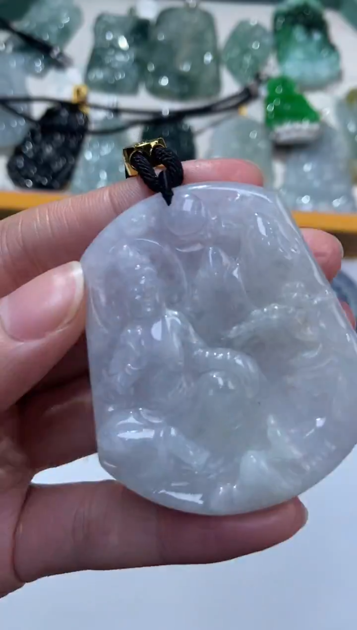 颈饰未镶嵌翡翠374038  多人