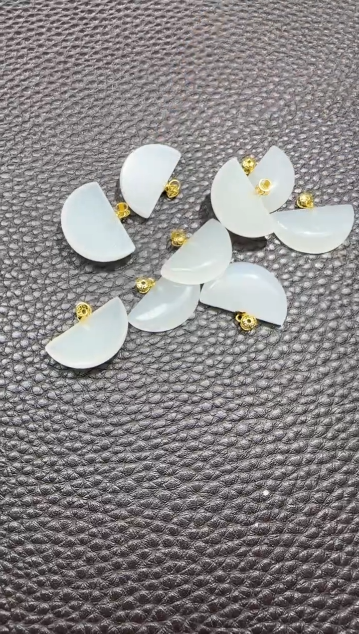 【闪购商品】和田玉【海217】3418K金镶嵌 多样性发货拍一发一