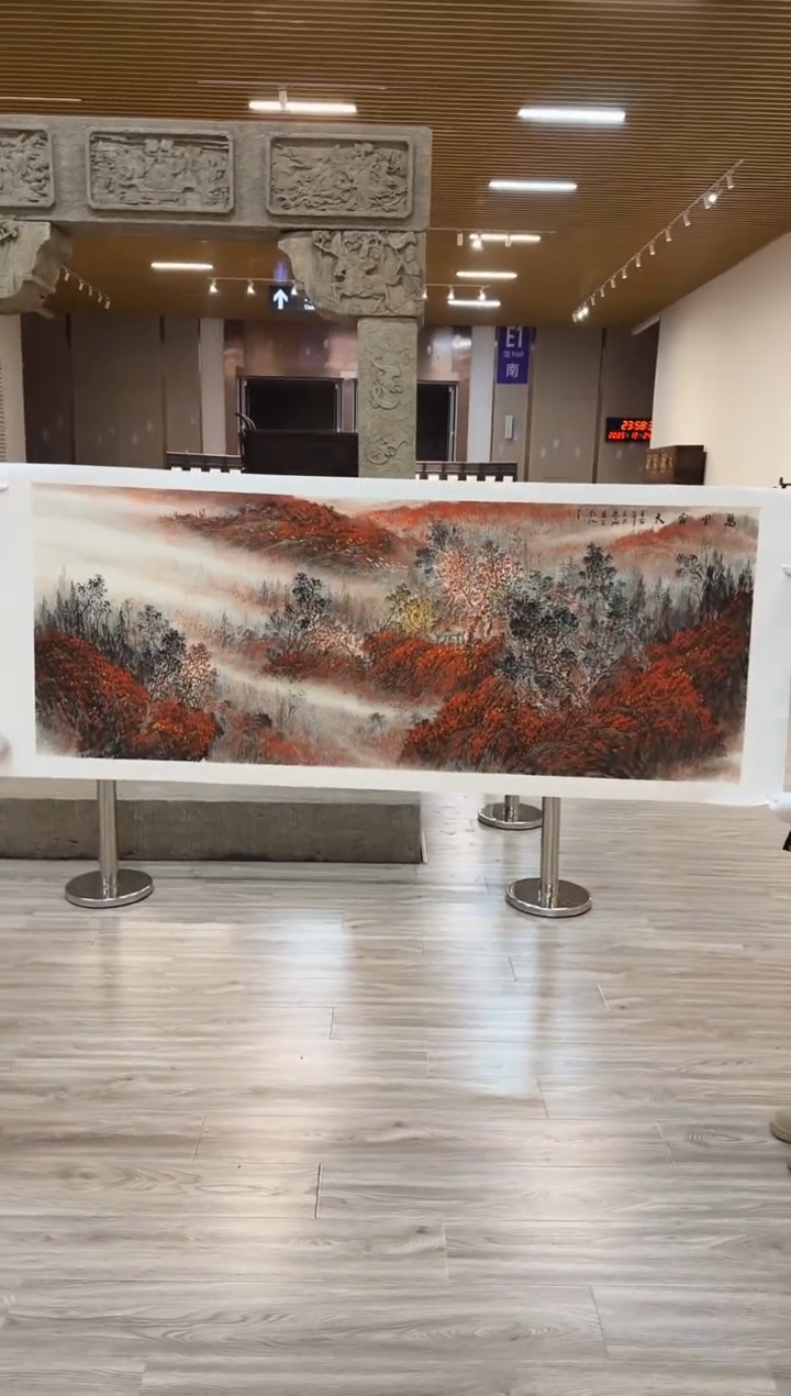 国画46赵隆轩美术馆李庆兴老师作品