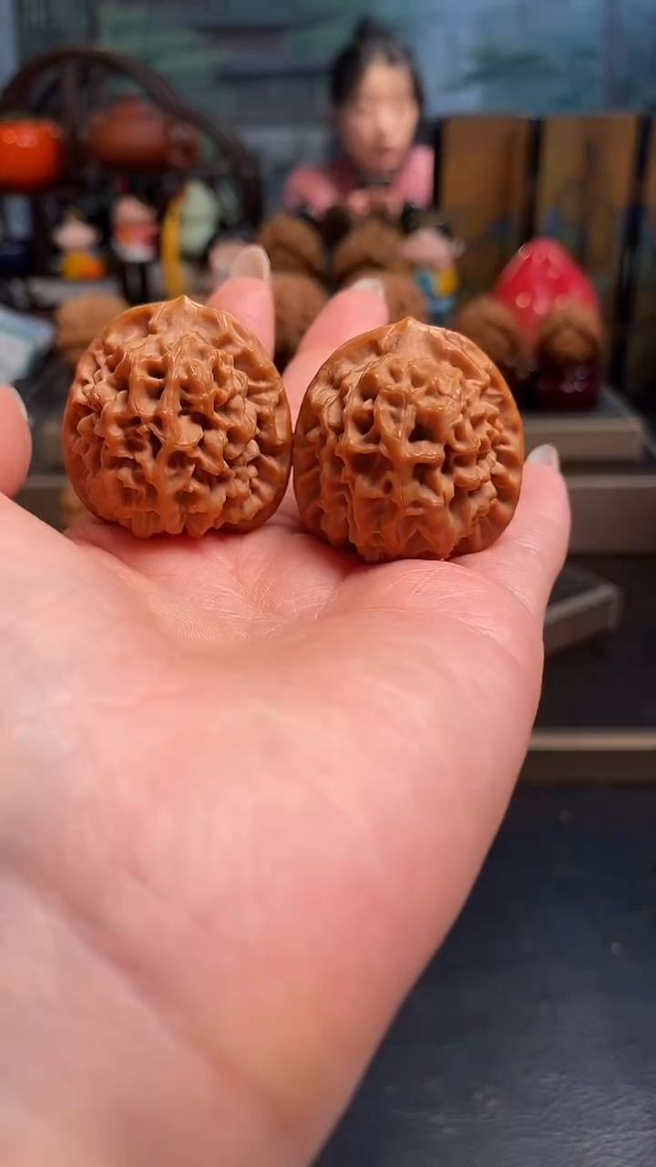 【闪购商品】文玩核桃吊坠D644秦闷34