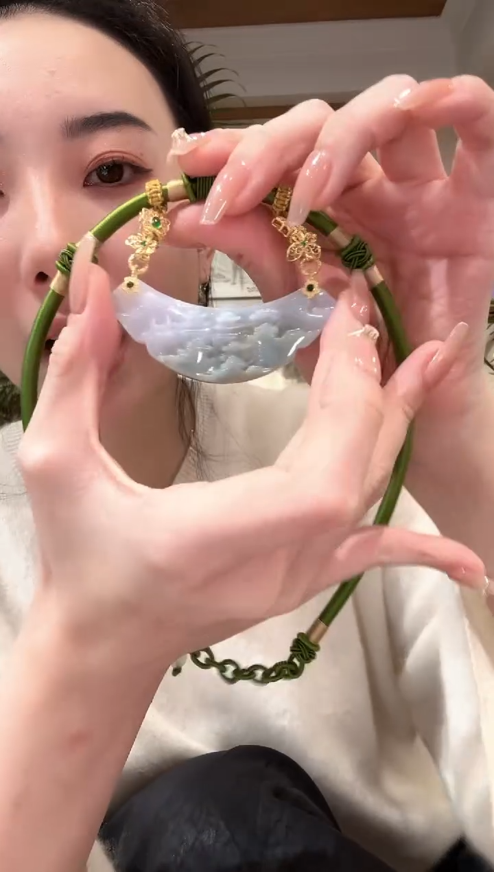 【闪购商品】翡翠颈饰未镶嵌国风