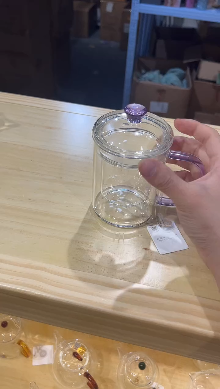 禾器-清欣杯-浅紫色+茶垢清洁剂*1