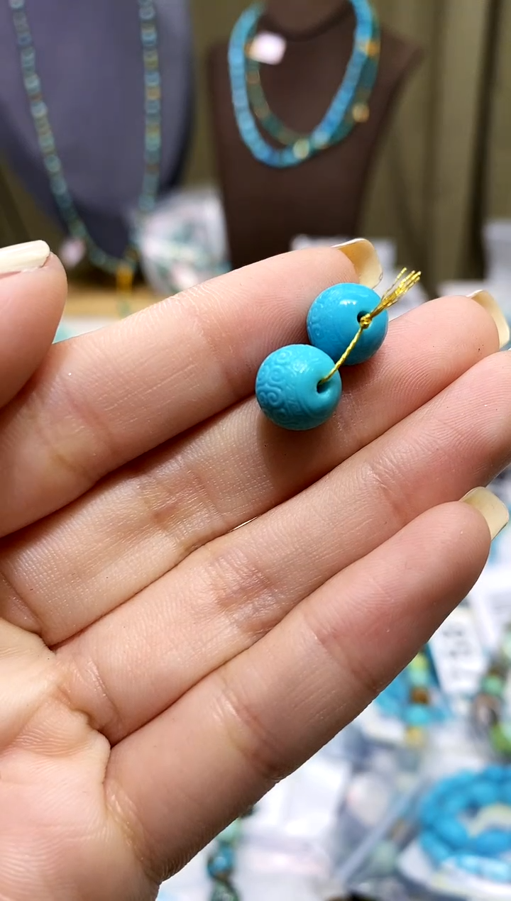 【闪购商品】绿松石未镶嵌串珠524