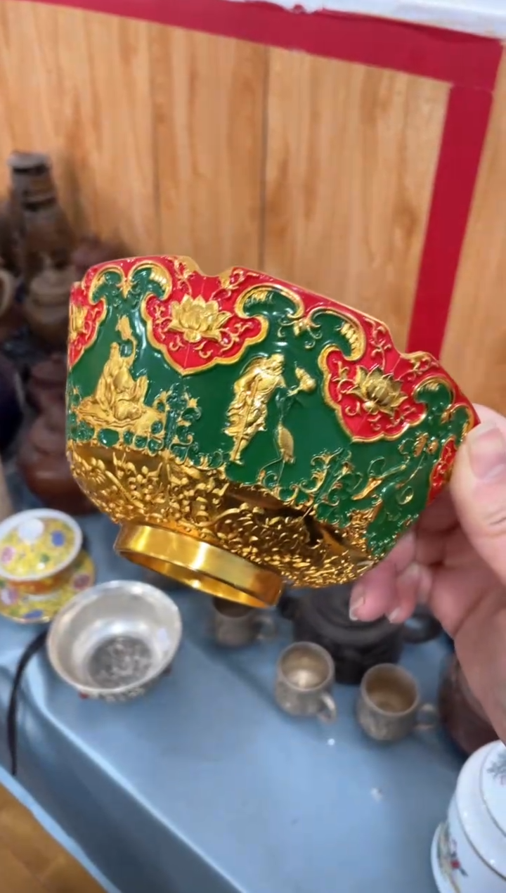 【闪购商品】1宫廷影视老旧工艺摆件