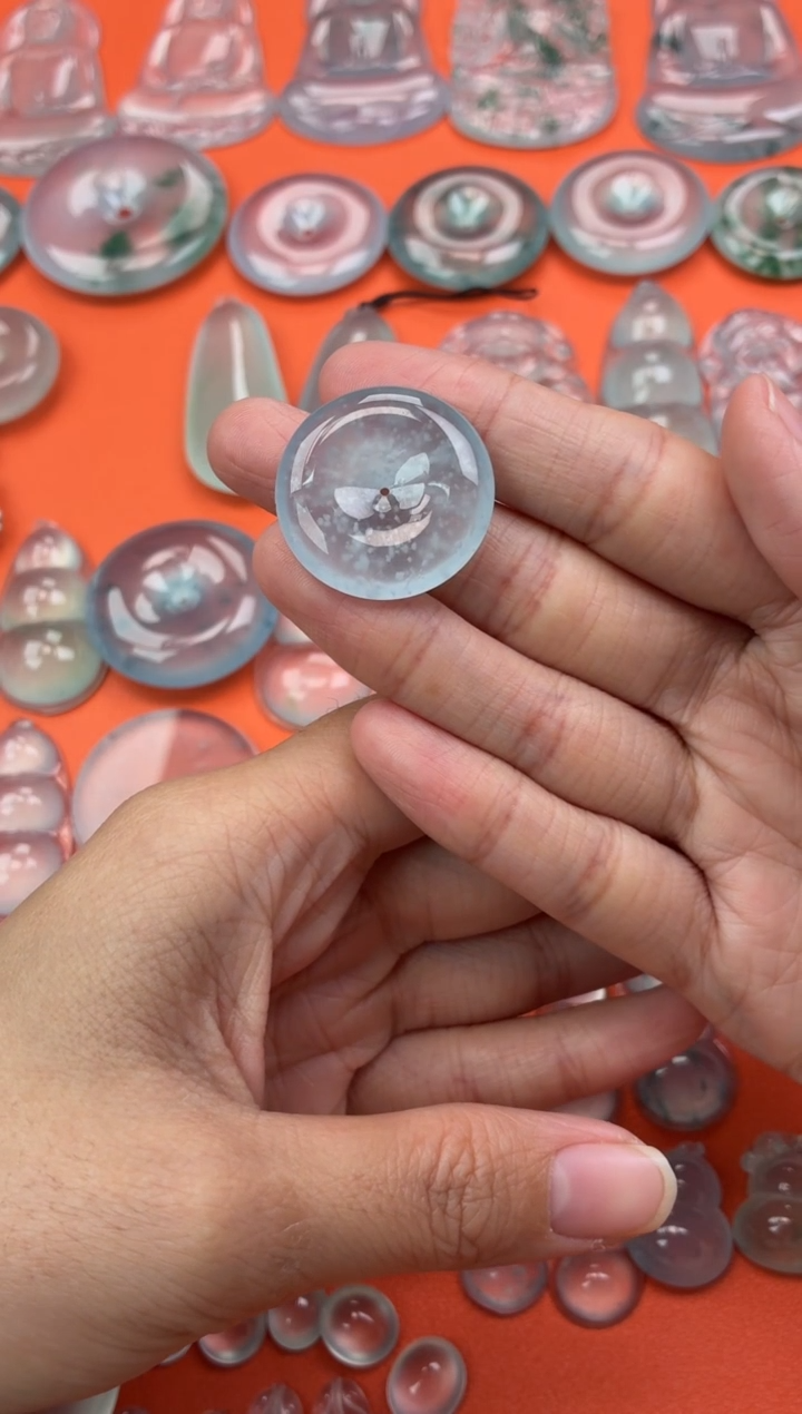 吊坠(不含链)未镶嵌翡翠58 平安扣 25.8 5.3