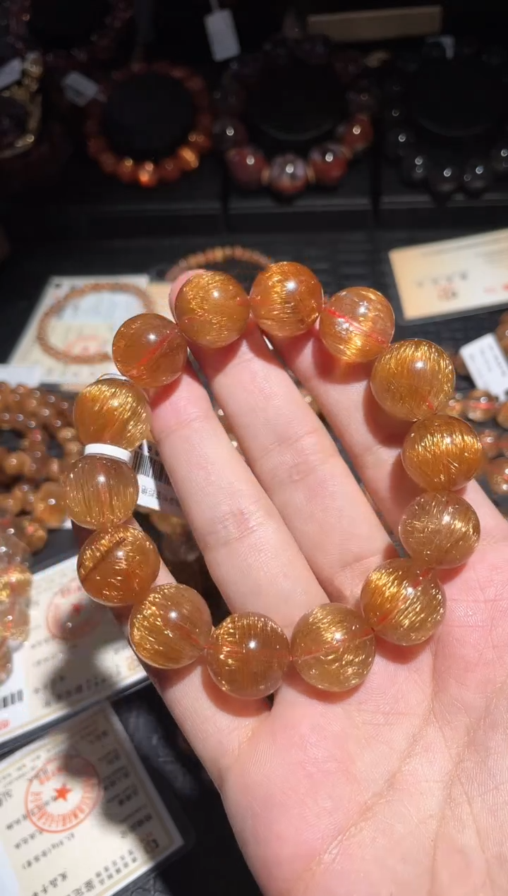 【闪购商品】水晶手链未镶嵌发晶单圈A16（多样性发其一）