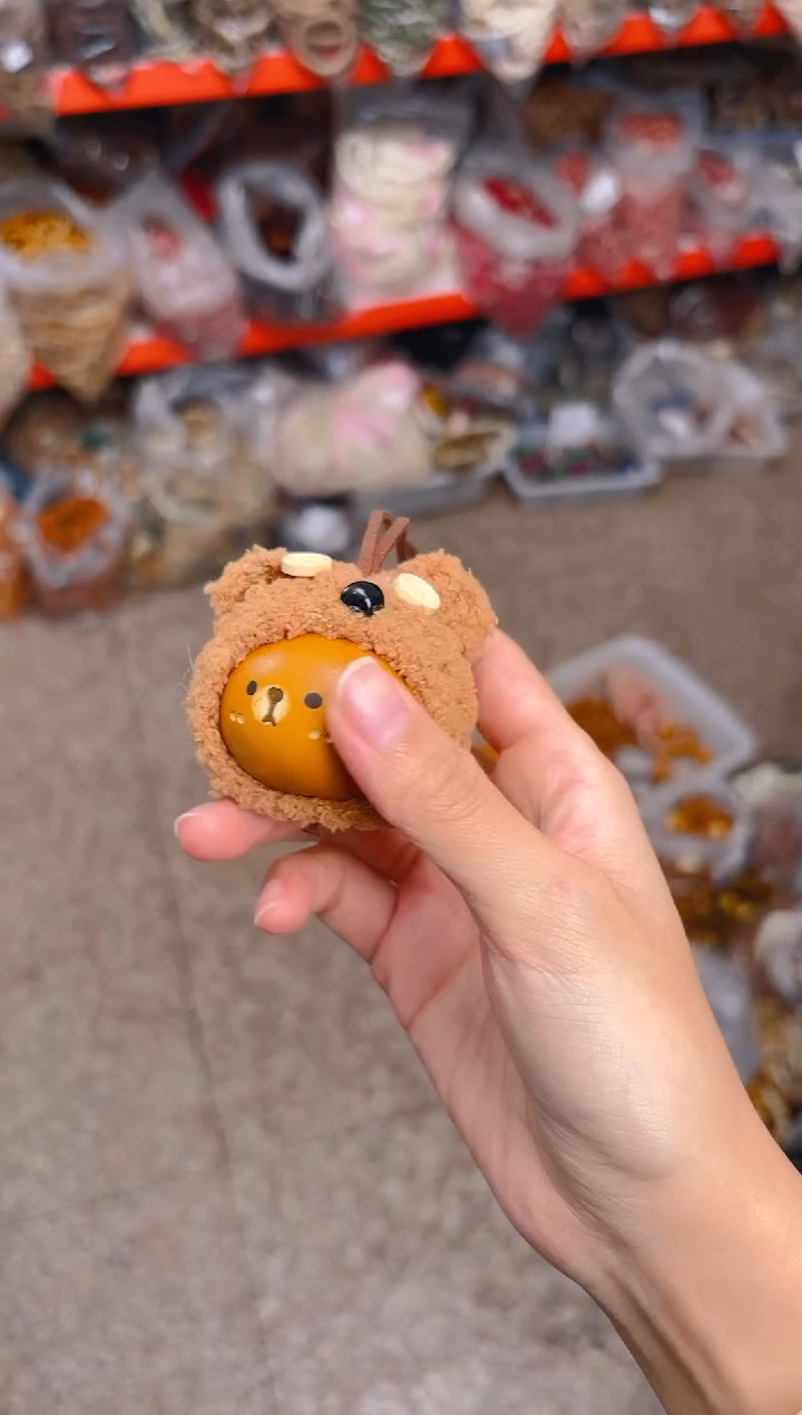 吊坠菩提根/象牙果小熊葫芦挂件