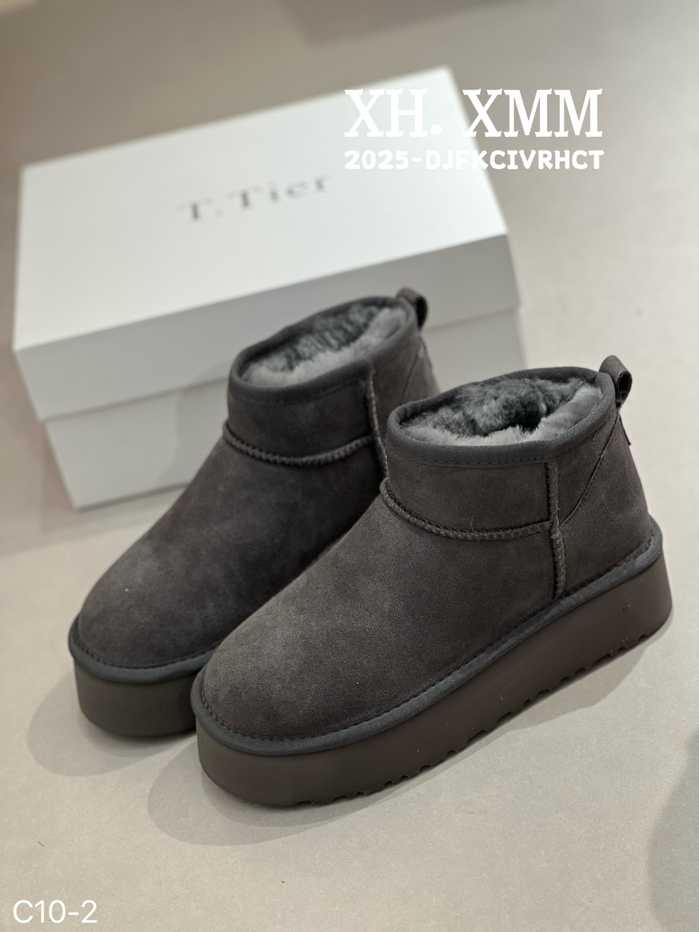 10-2休闲风成人冬季保暖低帮套筒防滑时尚雪地靴INS风棉鞋加绒