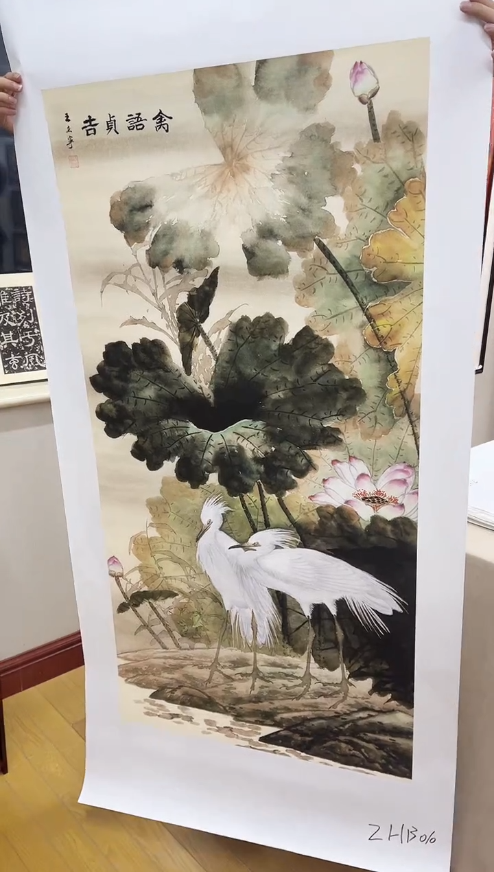 国画九霄甄选国画作品zhb010