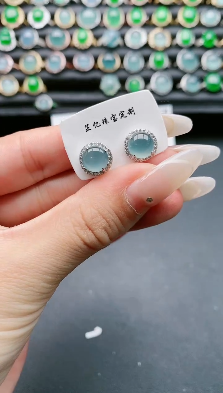 【闪购商品】翡翠戒指银S925镶嵌1111