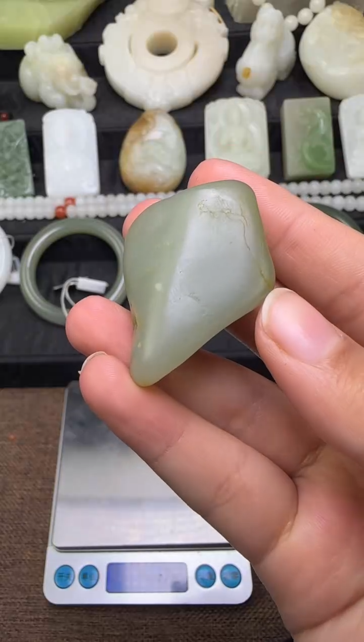 吊坠(不含链)未镶嵌和田玉吊坠