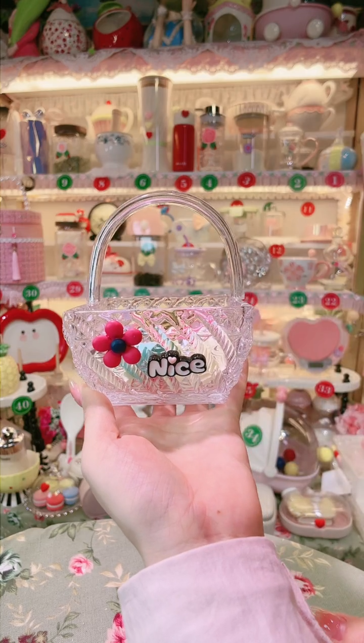 【闪购商品】摆件方形浮雕小提篮品质好，发货快，放心拍