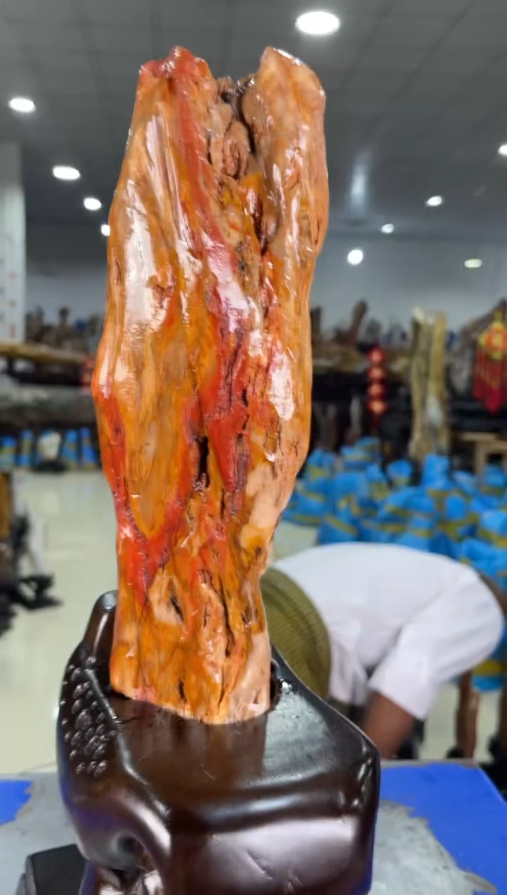 【闪购商品】硅化玉摆件未镶嵌64