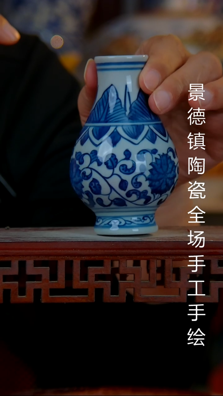 摆件陶景德镇陶瓷 全场手工手绘