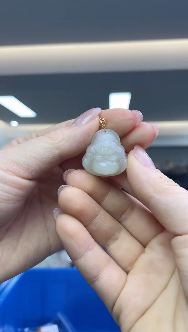 【闪购商品】和田玉·18K金镶嵌（多样性发一件）