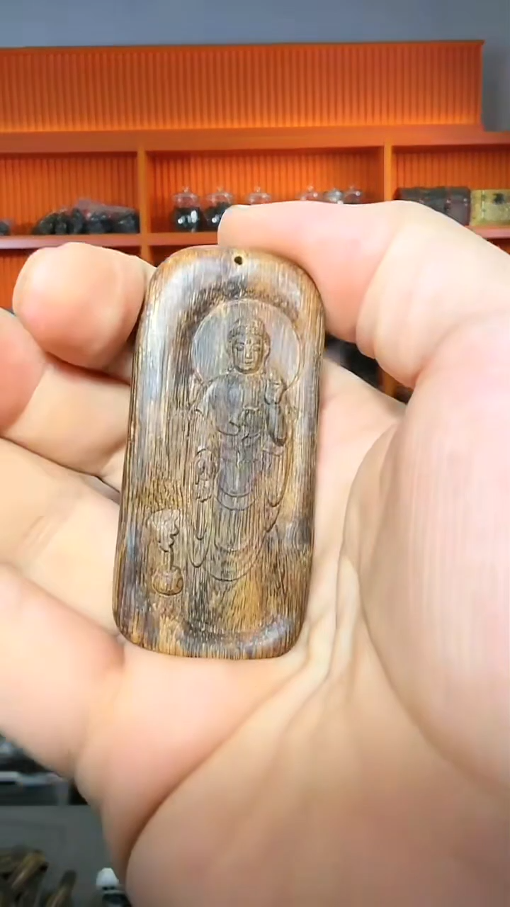 沉香吊坠132号红土佛祖多样性发一