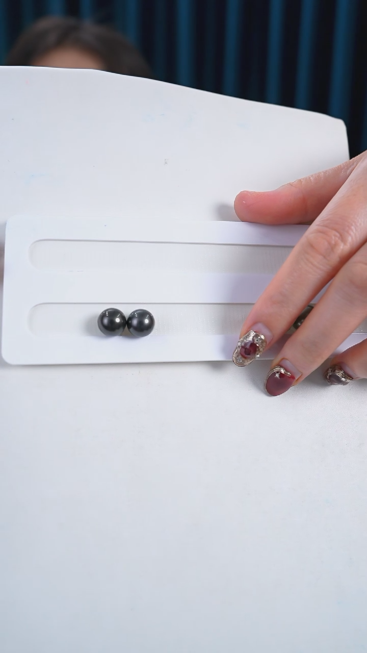 【闪购商品】海水珍珠裸珠未镶嵌10-11mm大溪地对珠