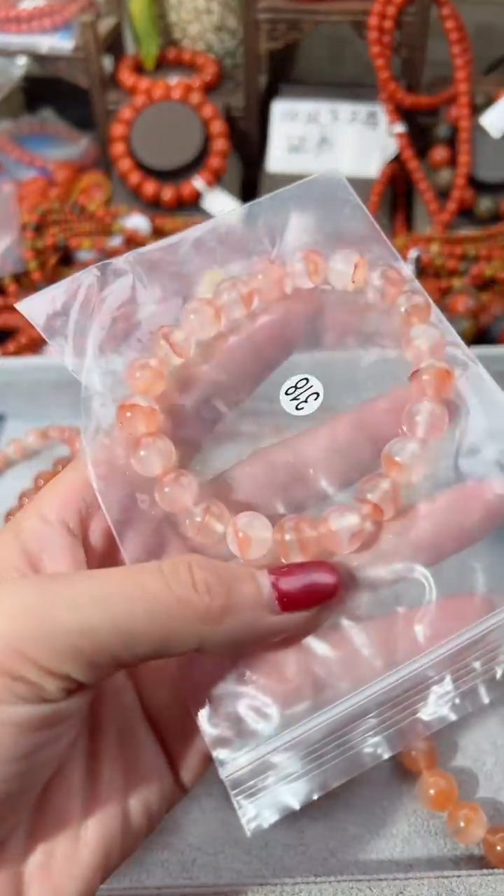【闪购商品】南红玛瑙手串未镶嵌9+