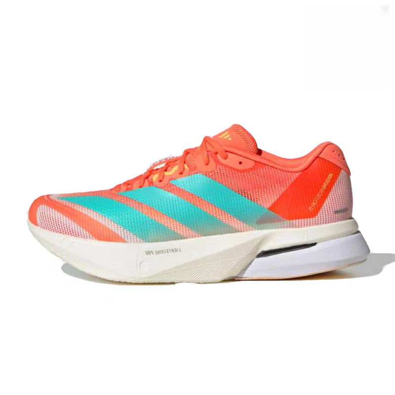 Adidas ADIZERO BOSTON 13 W 跑者美学缓震竞训玻纤柱跑鞋JS4954