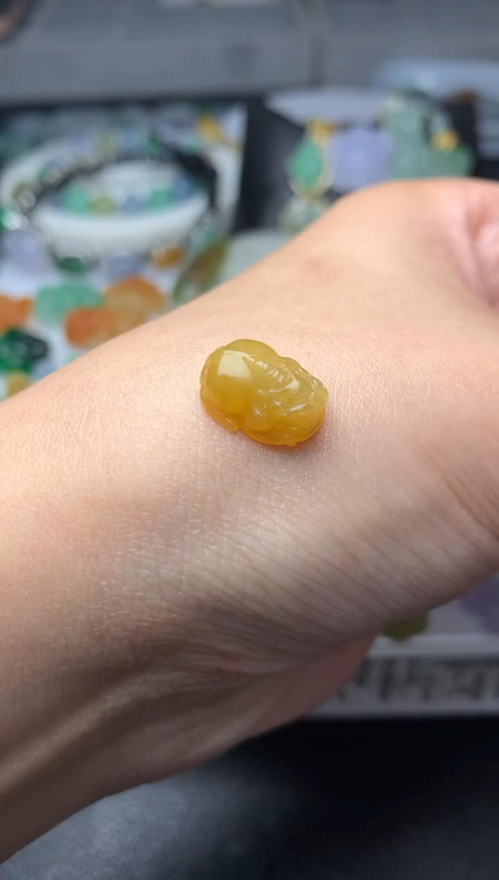 定制翡翠未镶嵌毛货