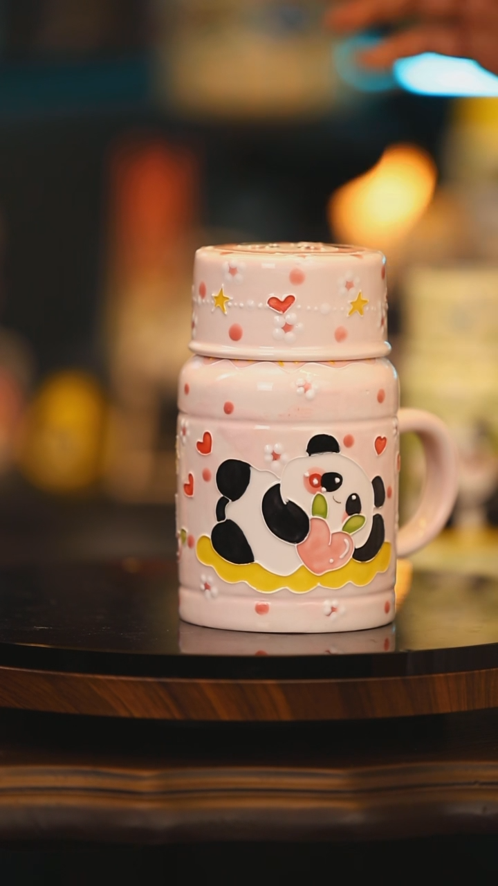 【闪购商品】摆件景德镇高温釉下彩绘设计师款