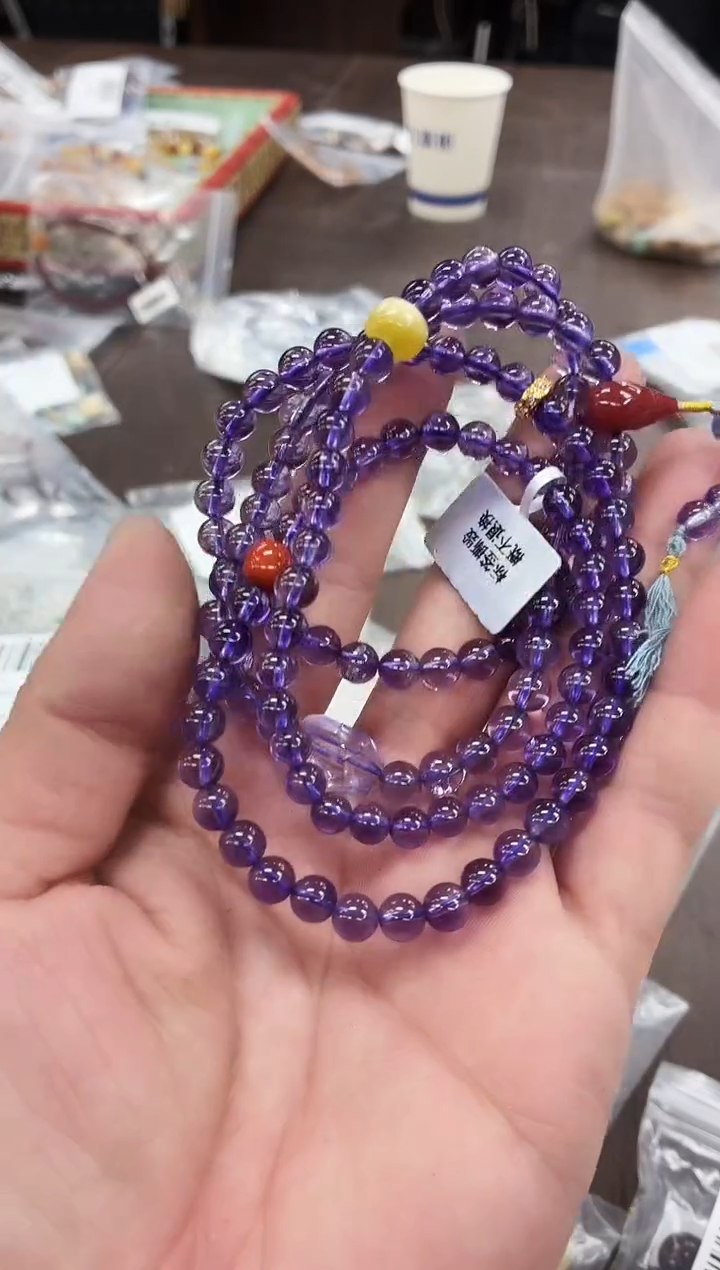 颈饰未镶嵌紫晶Y108