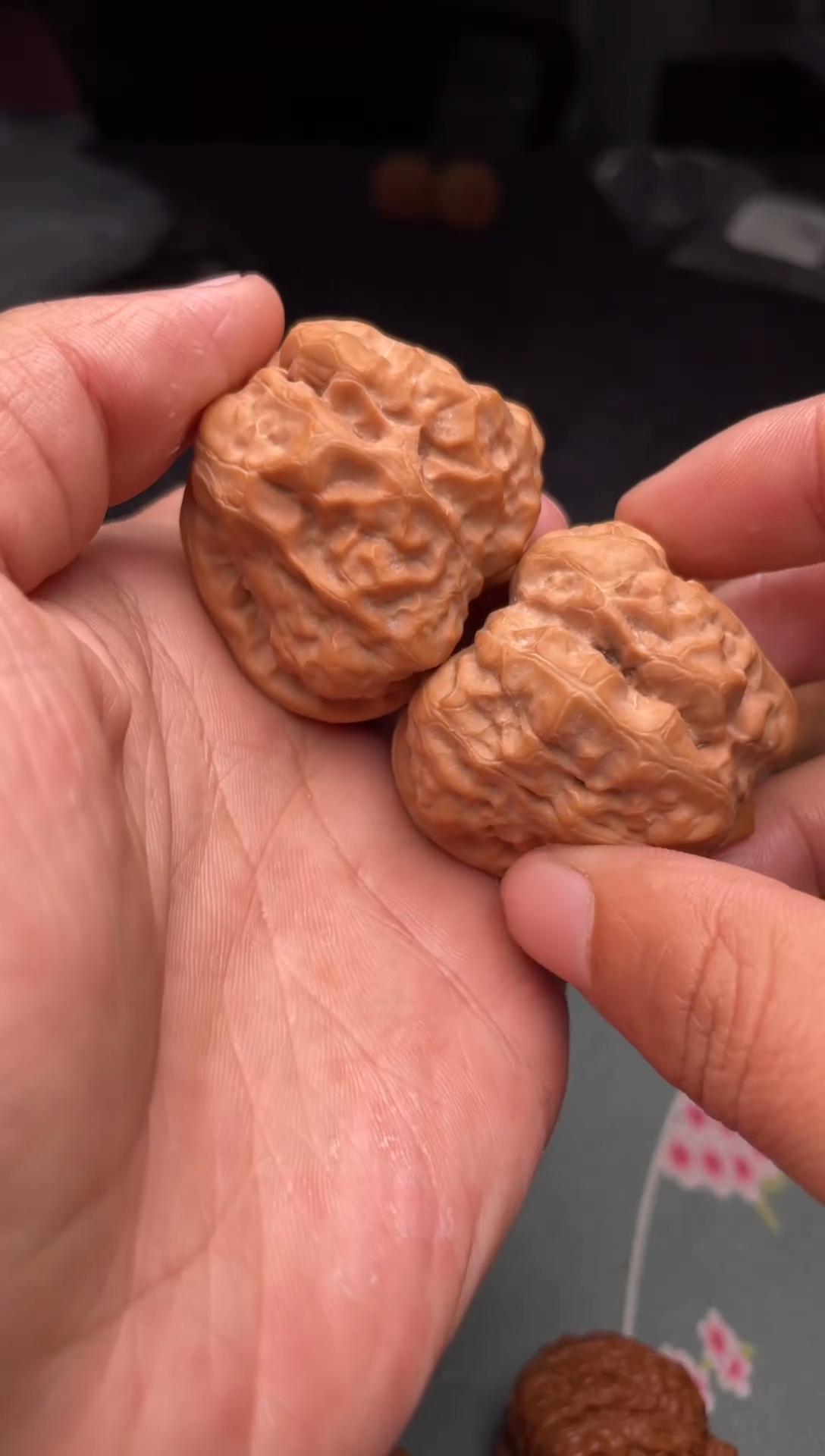 把件文玩核桃a385  蛤蟆头 41尺