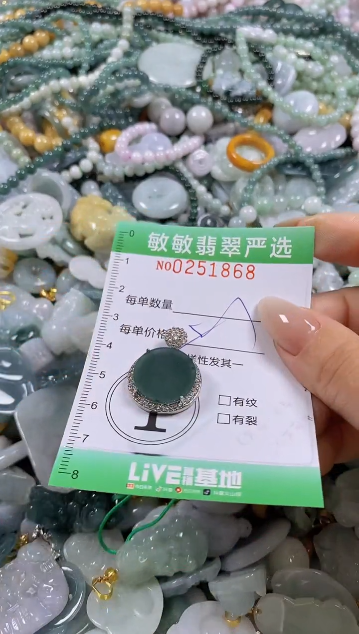 翡翠未镶嵌颈饰闪购0251868多样性发其一