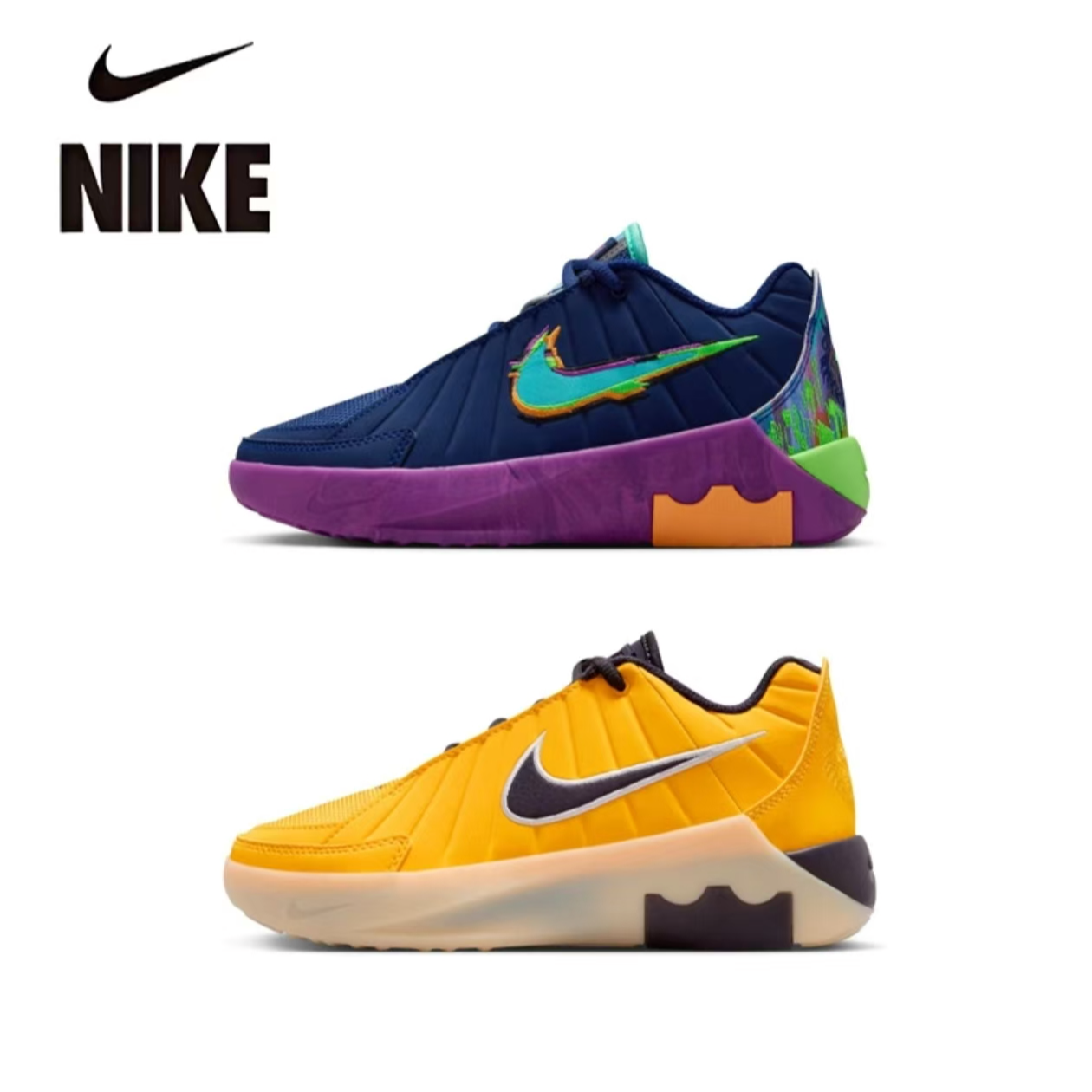 NIKE/耐克LEBRON WITNESS IX儿童篮球鞋缓震舒适中大童时尚运动鞋