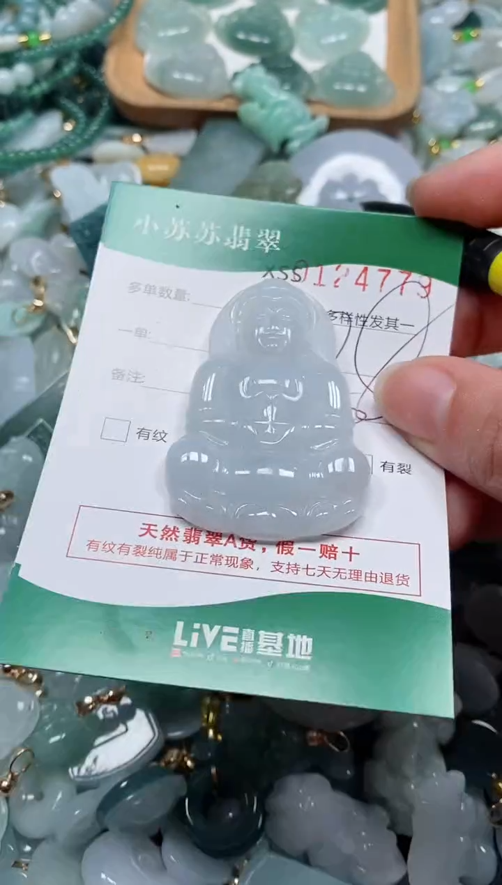 【闪购商品】翡翠颈饰未镶嵌闪购商品0124779