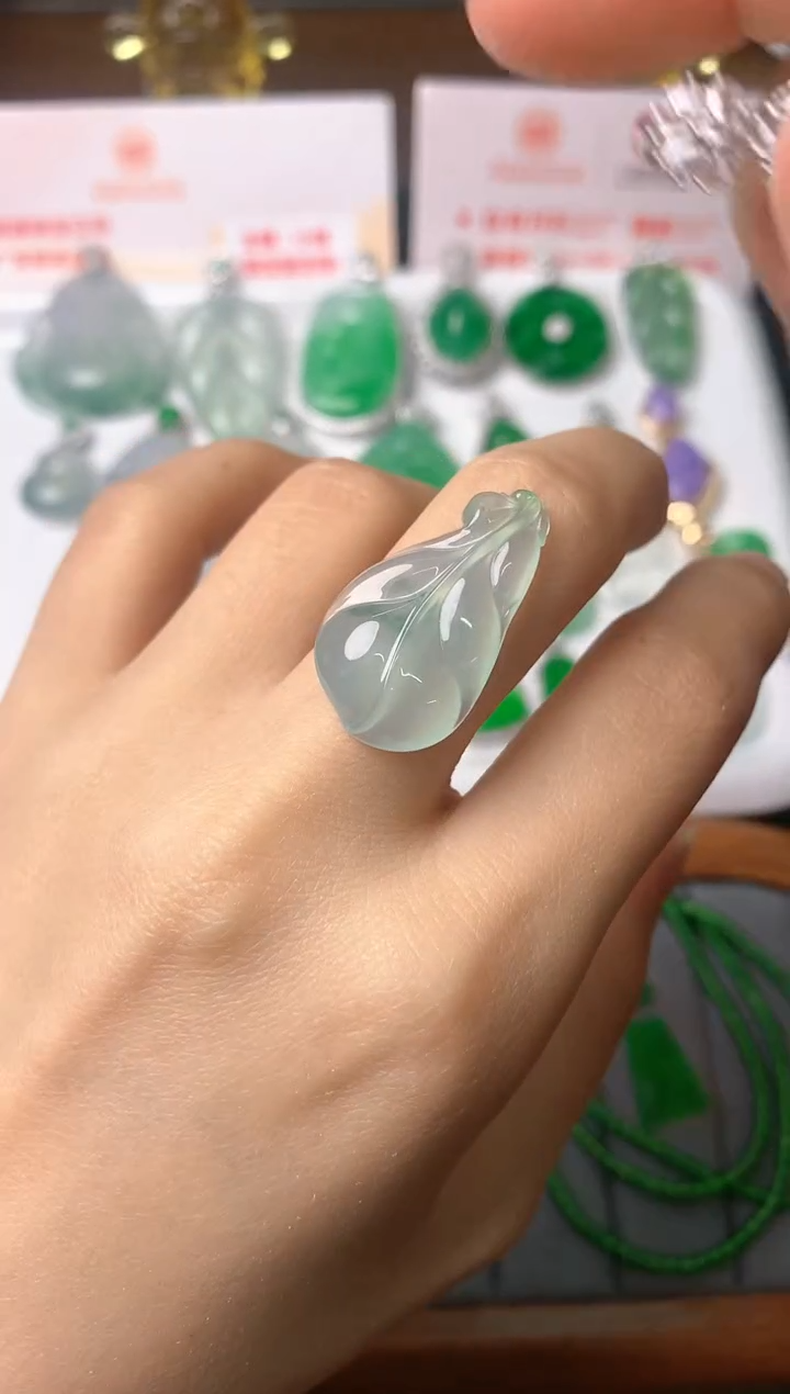 【闪购商品】定制翡翠未镶嵌裸石（镶嵌定制）