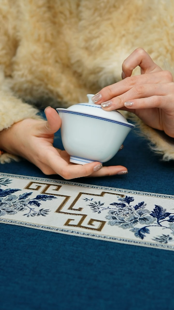 【闪购商品】双线盖碗150微瑕 (不退不换介意勿拍)