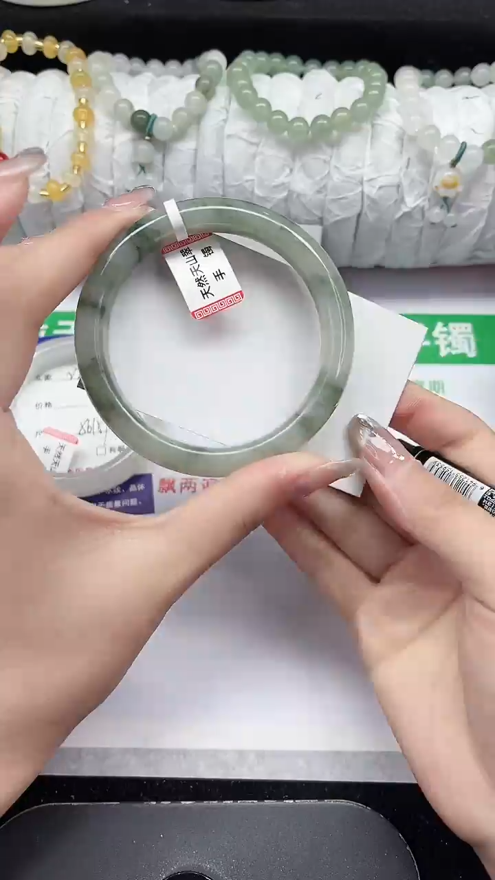 未镶嵌手镯石英质玉228-58/59