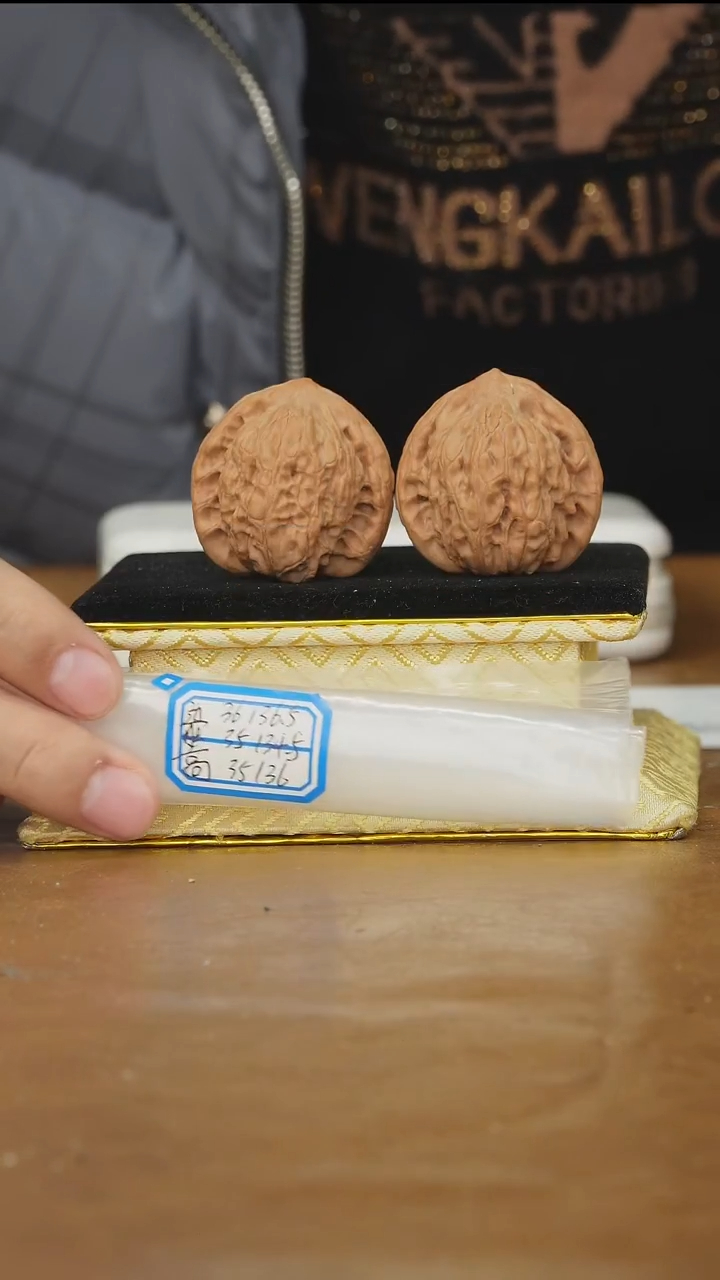 把件文玩核桃非嫁接将军帽