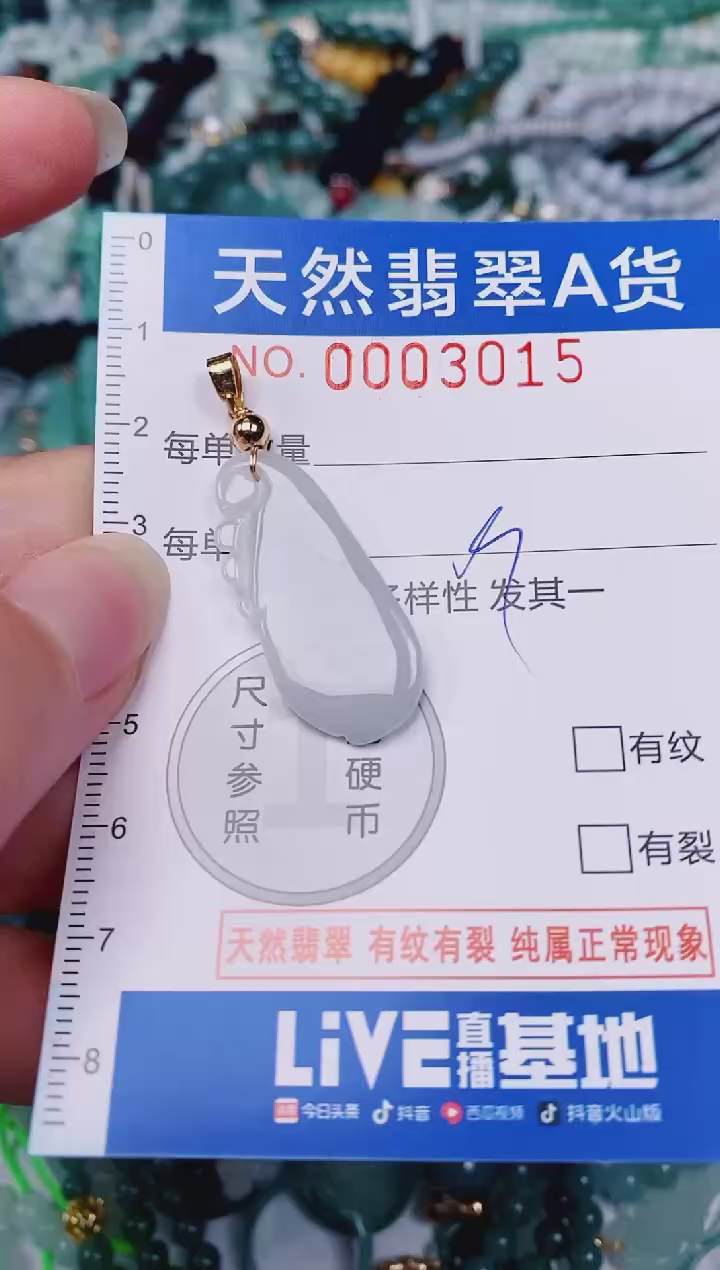 颈饰未镶嵌翡翠00003015