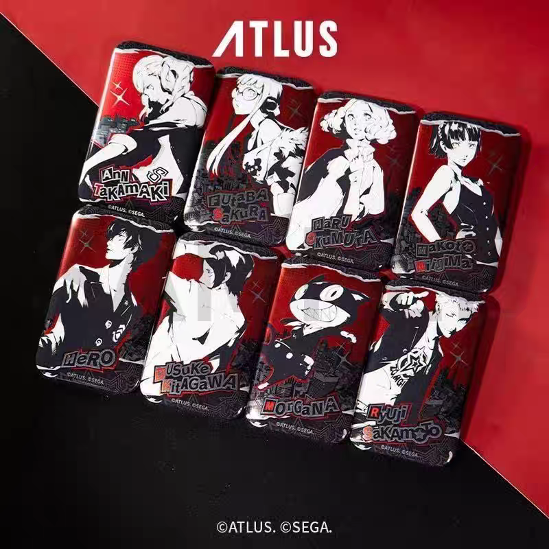 拆盒【P5方吧唧】女神异闻录皇家版方吧唧盲袋系列周边