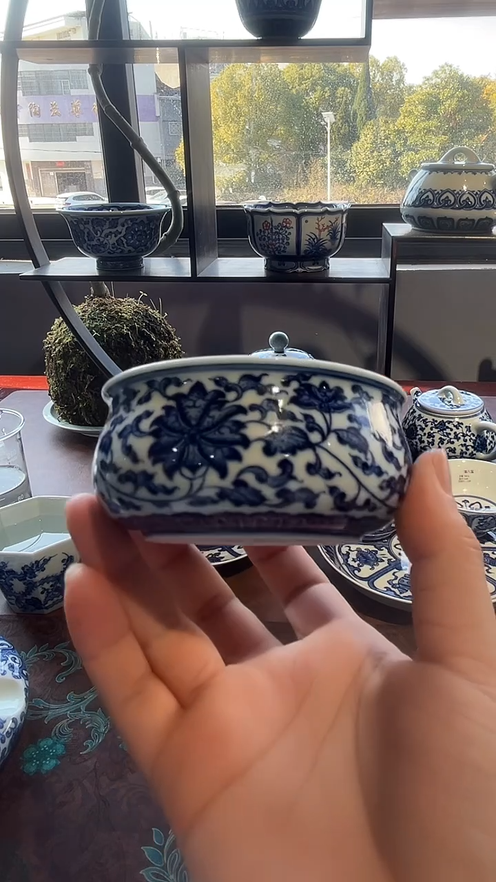 大*镹曰陶手工手绘柴窑制作