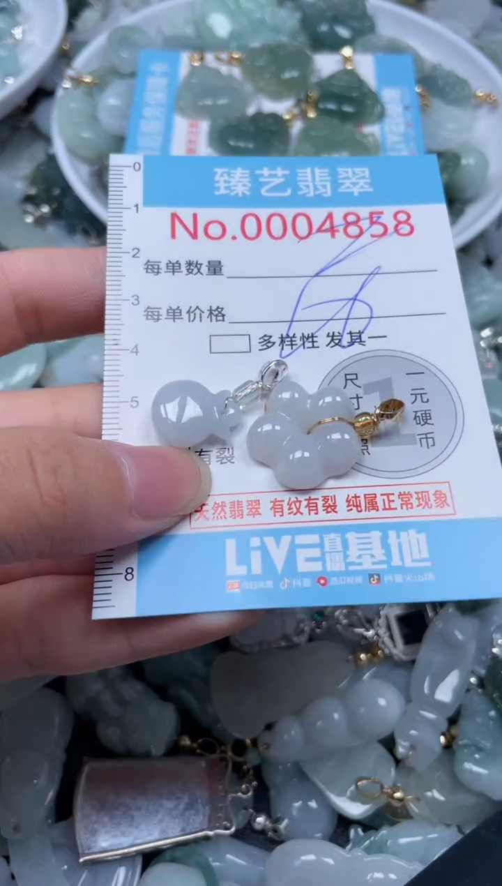 颈饰未镶嵌翡翠4858