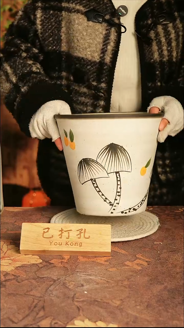 陶瓷6-172高21口21误差2已打孔