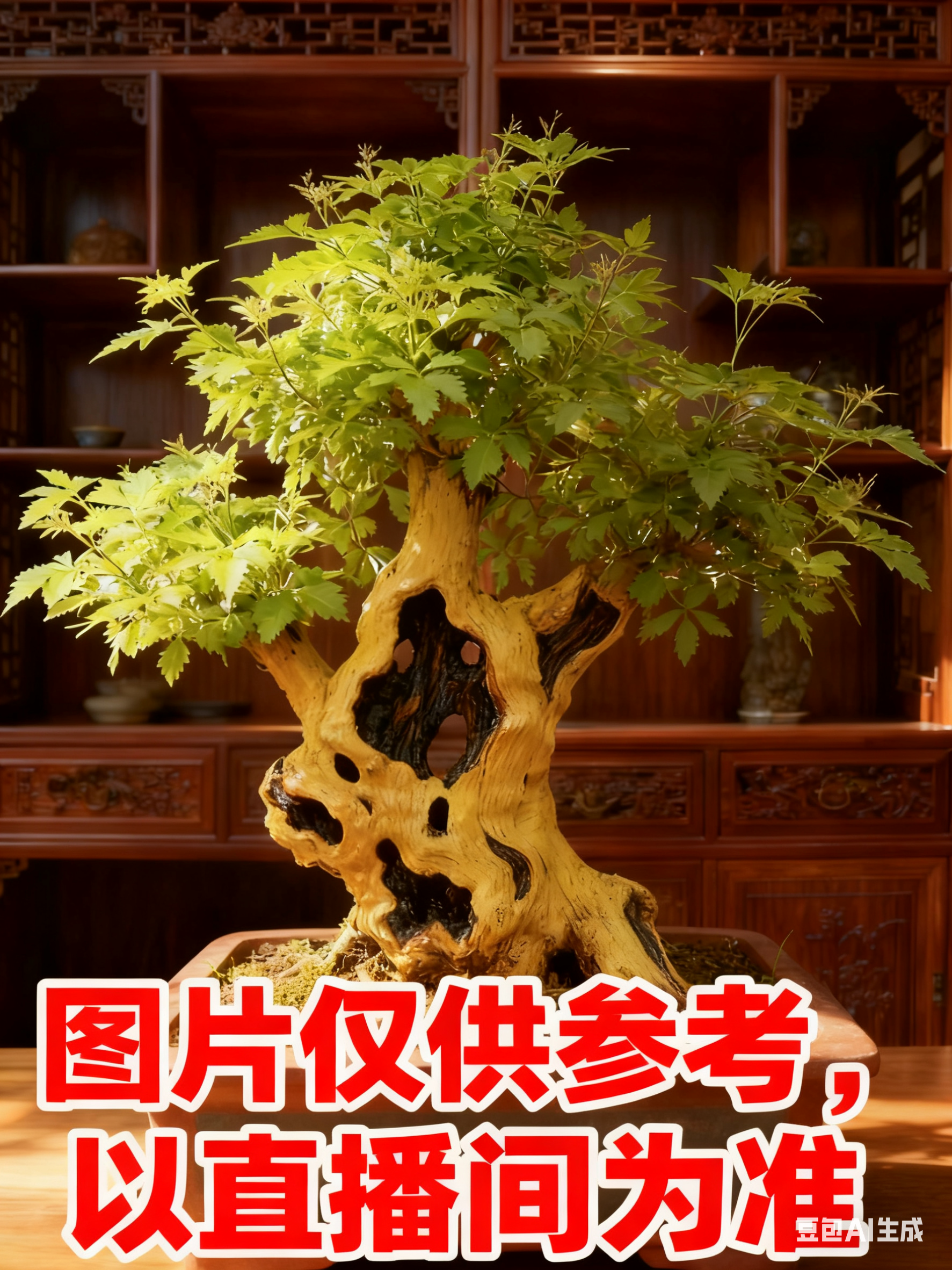 黄荆老桩盆景室内庭院摆放盆栽造型素材 直播间一物一拍 包邮