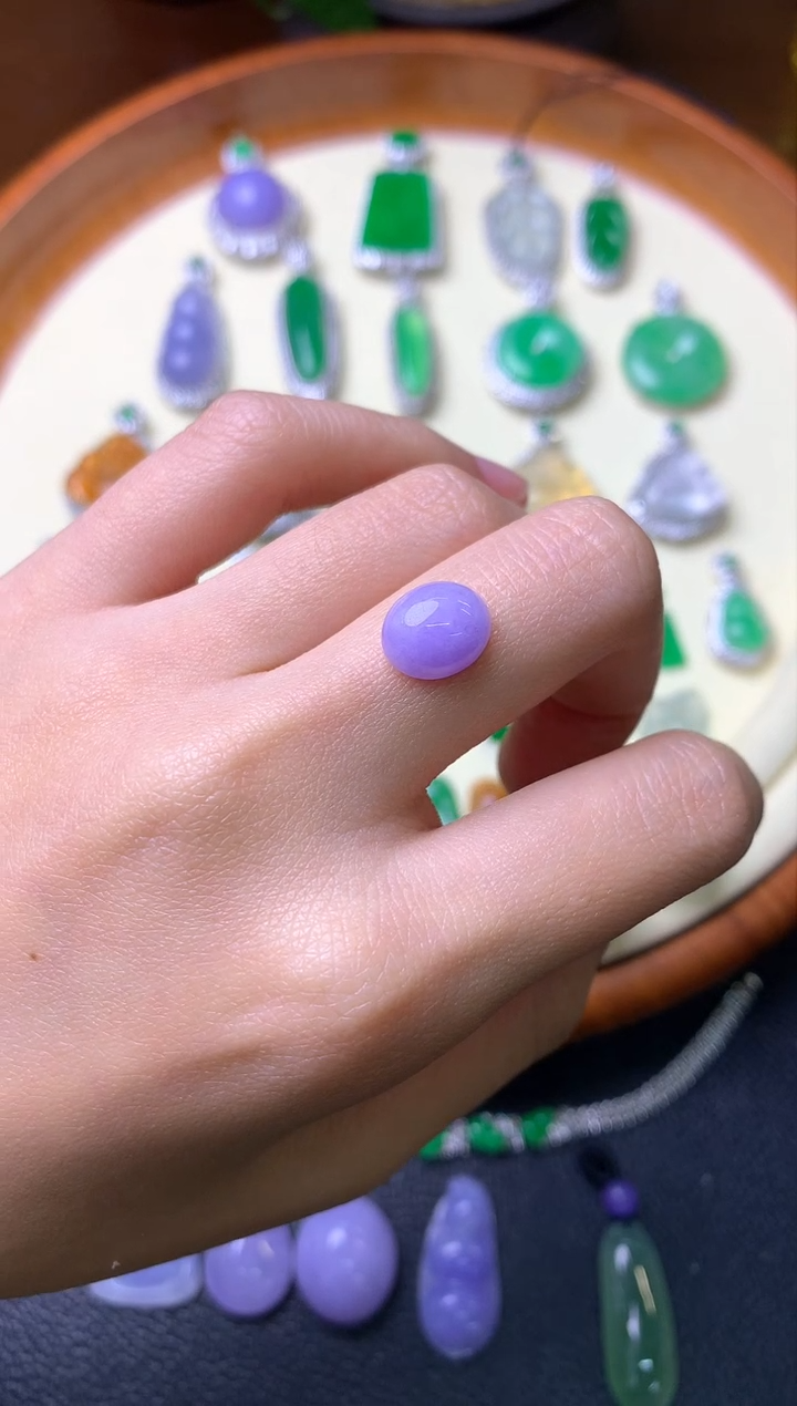 【闪购商品】定制翡翠未镶嵌裸石（镶嵌定制）