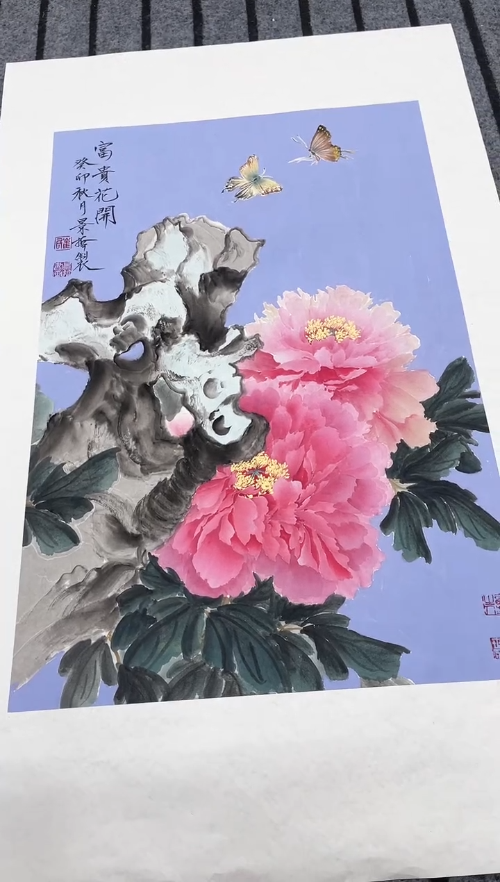 精品国画花鸟作品