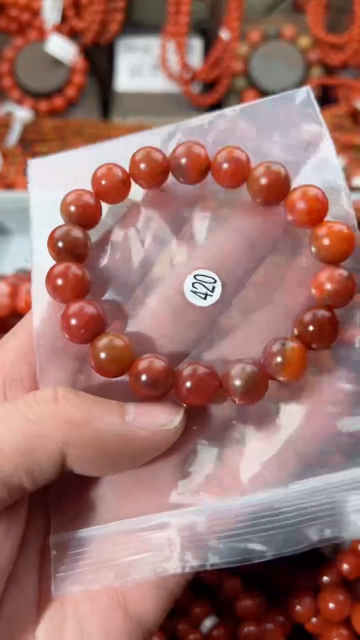 【闪购商品】南红玛瑙手串未镶嵌11