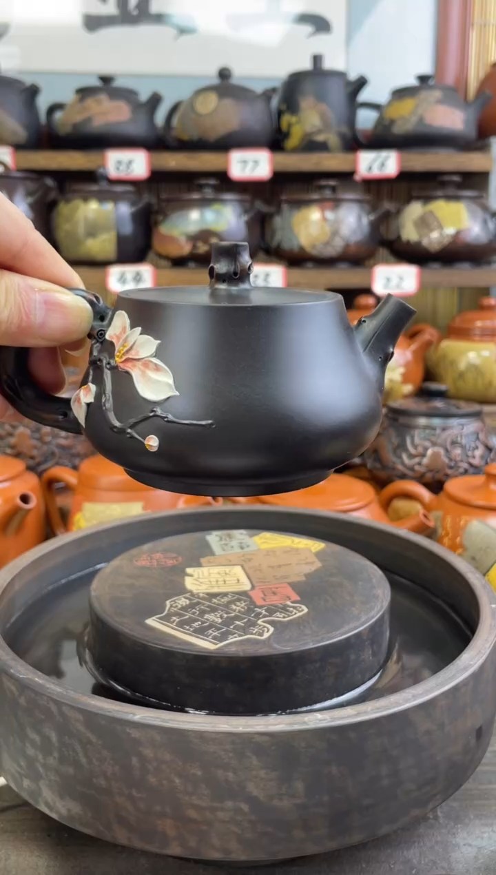 【闪购商品】壶建水紫陶根艺壶