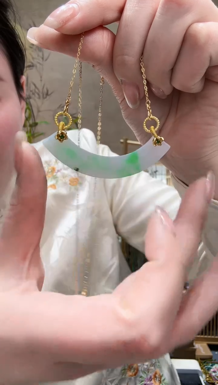 【闪购商品】翡翠颈饰未镶嵌吊坠