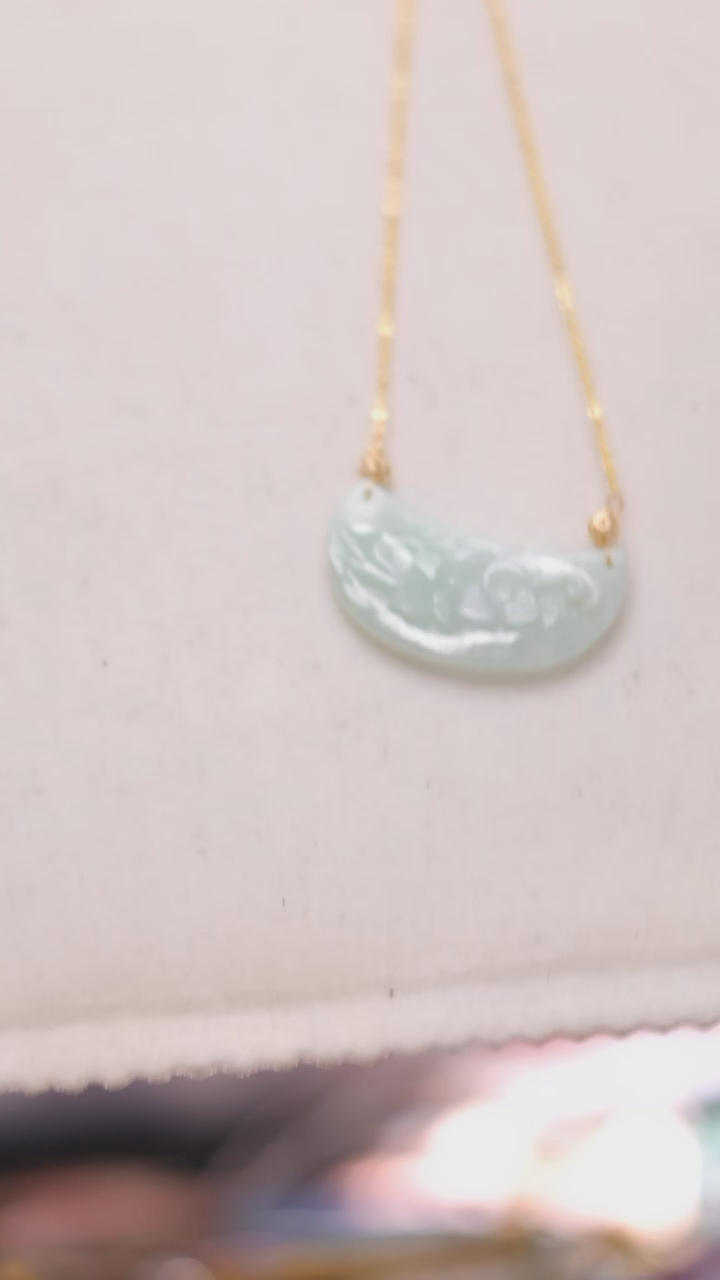 【闪购商品】翡翠颈饰未镶嵌24小时内发货质保A货