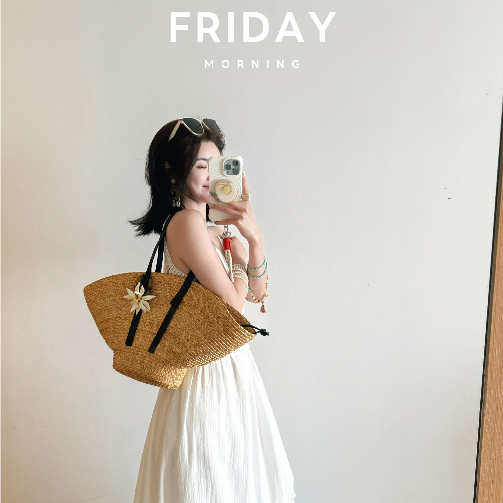 草编手提包女新款海边度假风编织包大容量单肩包