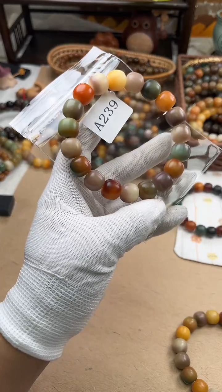 手串菩提根/象牙果夏***喵a239卡14 干磨万圣家族孔一般