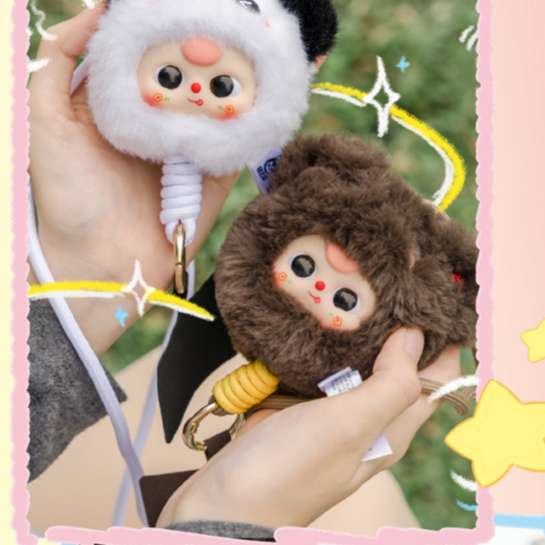 babythree娃三岁手机挂绳盲盒挂件潮玩