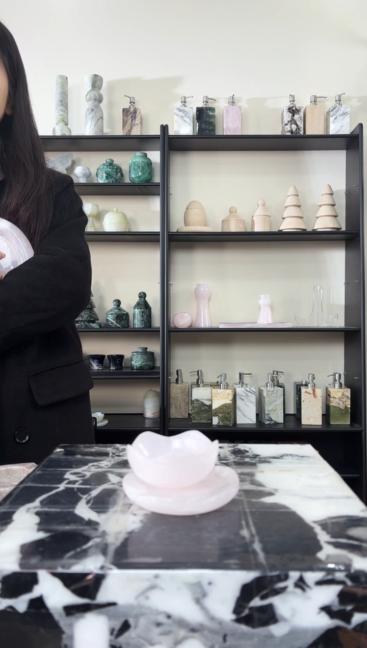 石材小***?粉玉009-3